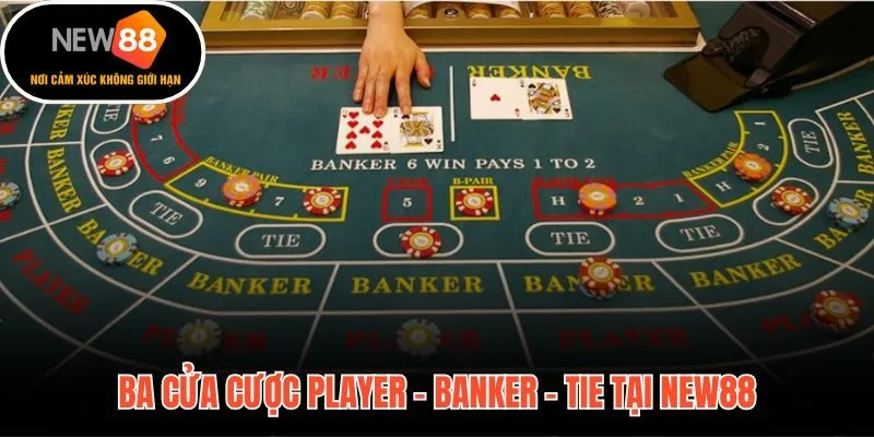 Ba cửa cược với tỷ lệ và xác suất thắng hoàn toàn khác nhau