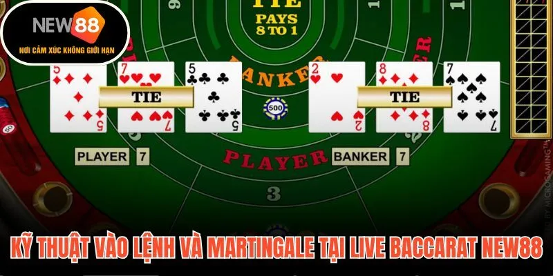 Martingale kết hợp soi cầu Baccarat - vào lệnh đúng thời điểm