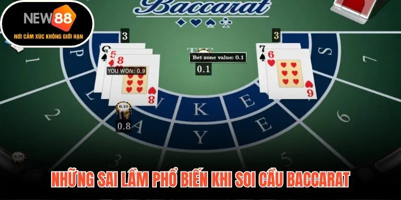 Những sai lầm hệ thống phá vỡ tín hiệu soi cầu Baccarat chuẩn