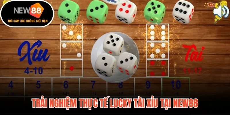 Giao diện 3D mượt mà và kết quả hiện ra tức thì mỗi ván
